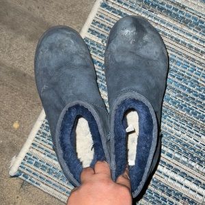 Womens winter mini ankle UGG boots.